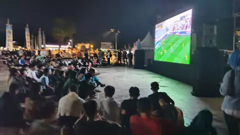 Event Nobar Dan Aktivitas Pendukung Tim Favorit
